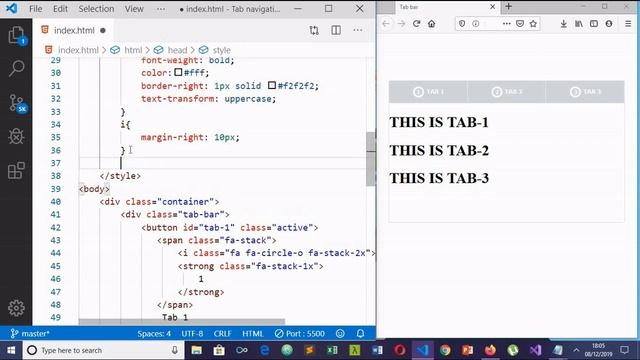 Tab Bar With Animation смотреть онлайн