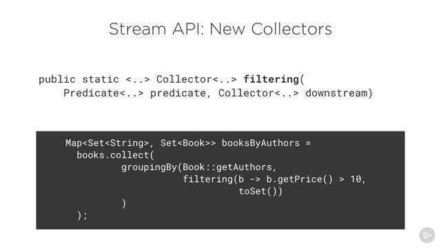 16 Stream API New Collectors смотреть онлайн