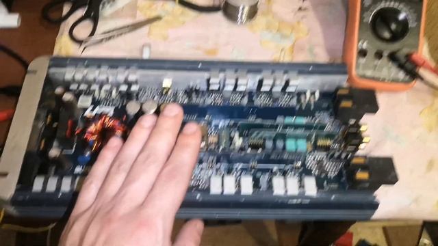 Ремонт усилителя Audison Lrx 4.300