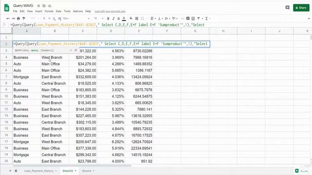 Google Sheets Query Sum Calculated Field смотреть онлайн