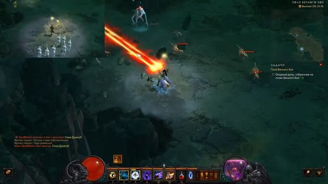 Diablo 3. Бой с Малтаэлем. Убить Адрию. Акт 5. Совместное прохождение. Кооператив смотреть онлайн