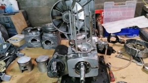 Ремонт двигателя снегохода БУРАН & ₽МЗ 640