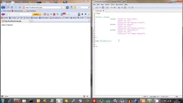 Associative Arrays with PHP смотреть онлайн
