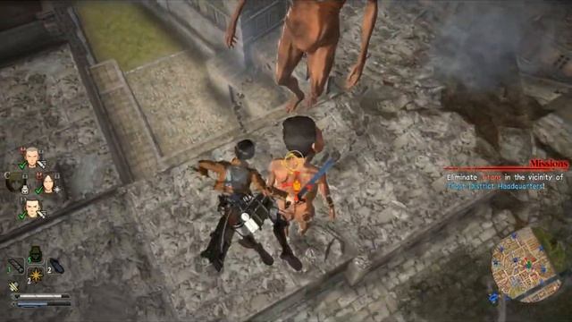 Attack on Titan 2 Gameplay | PC | GT 1030 | I5 2500 | 12GB RAM смотреть онлайн