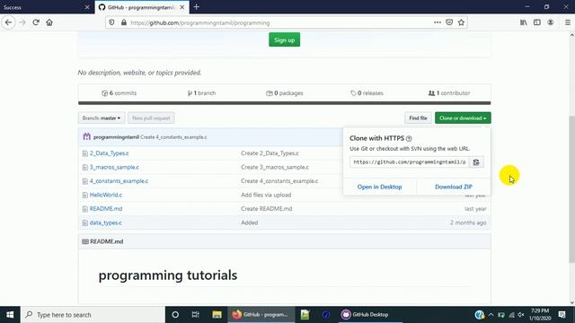 How to download a project from github | Github Tutorial | E3schools смотреть онлайн