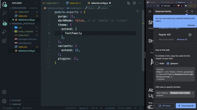 How To Add Custom Fonts | Tailwind CSS Tutorial | Tailwind Tutorial | Learn Tailwind 2 CSS смотреть онлайн