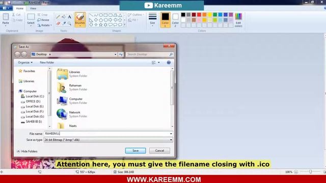 Convert JPG to ICO Windows 7 смотреть онлайн
