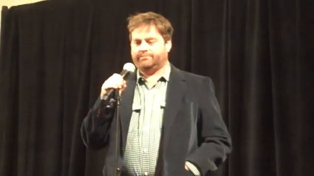 Zach Galifianakis from "The Hangover" at ShoWest смотреть онлайн