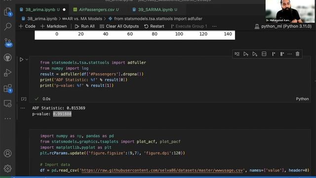 ARIMA in python Basic concepts and revision #urdututorial #hinditutorial смотреть онлайн