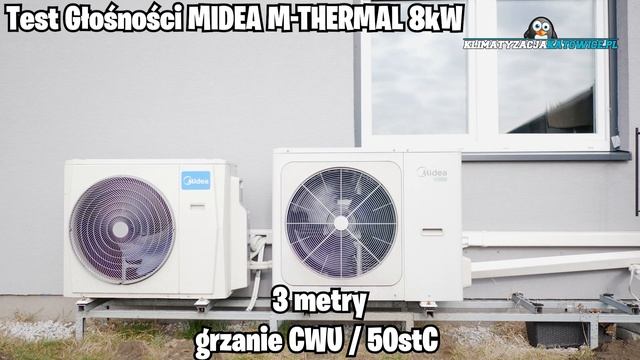 Test Głośności Pompy Ciepła MIDEA M THERMAL 8kW смотреть онлайн