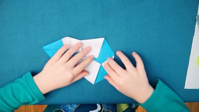 Снеговик из бумаги [Оригами на Новый Год. Часть 3] смотреть онлайн