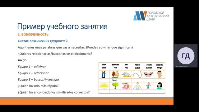 Развитие агентности и автономии обучающихся (испанский язык) смотреть онлайн