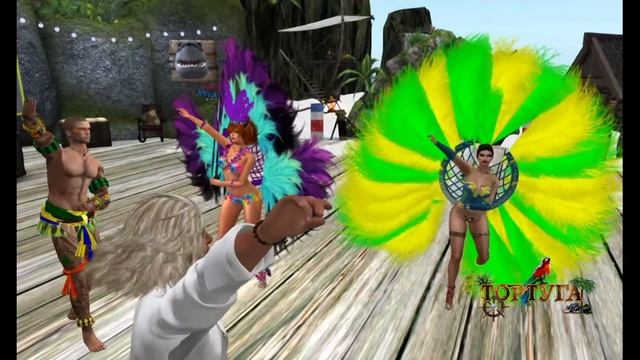 Бразильский карнавал в Тортуге!!! смотреть онлайн