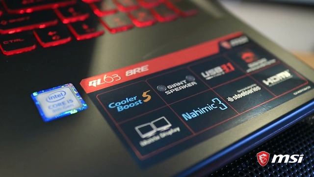 รีวิว MSI GL63 8RE - ตัวเครื่อง และสเปค смотреть онлайн