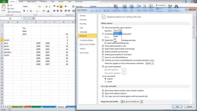 How to control cell cursor in Excel смотреть онлайн