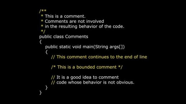Comments - Fun in Programming, Software Engineering, and Computer Science