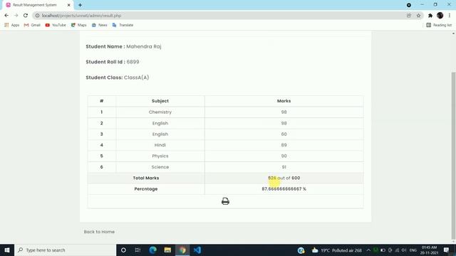 Advance result management system project in php смотреть онлайн
