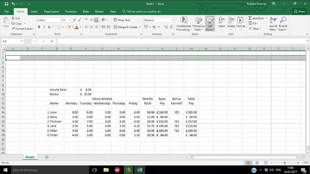 ?Microsoft Excel 2016 Spreadsheet Layout and Design? смотреть онлайн