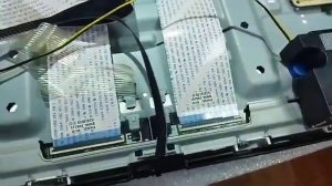 телевизор Samsung UE43NU7100U двоиться и дергаеться   изображение