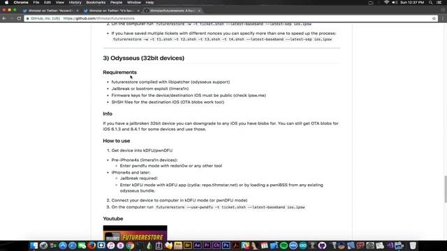 iOS 10.3.3 Downgrade Possibilities, New Future Restore, iOS Downgrade Methods смотреть онлайн
