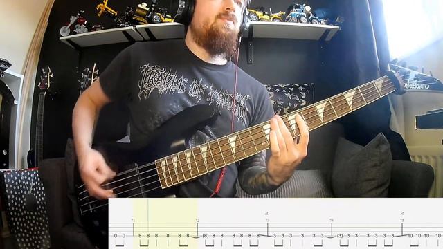 Failure Bass Cover (with on-screen tabs) смотреть онлайн
