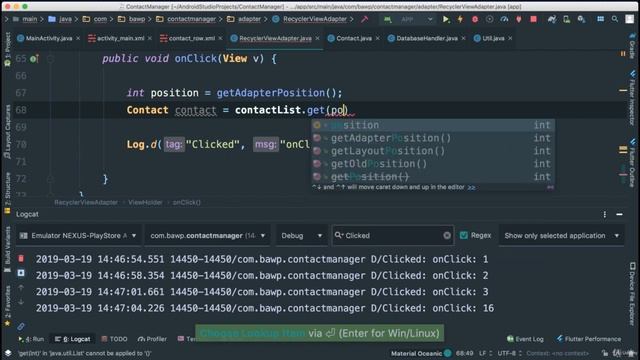 Adding OnClick Listener || #113 смотреть онлайн