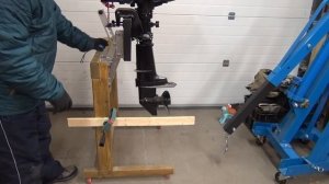 Тест-обзор дополнительного лифт-транца для докатки, троллингового мотора.mp4