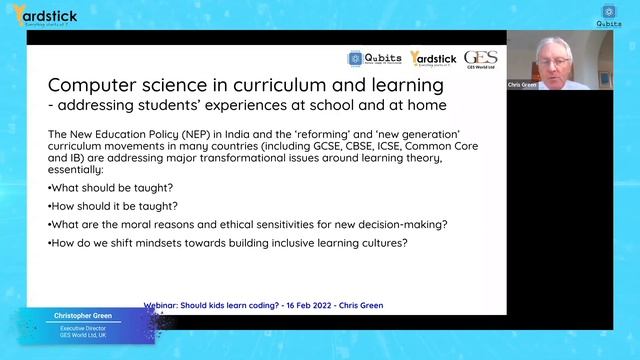 Webinar on "Should kids learn coding?" смотреть онлайн