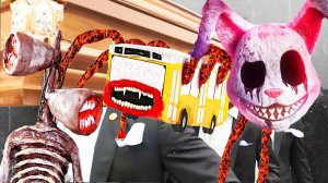 MIX Bus Eater x Mr.Hopps x Siren Head - Coffin Dance Song (Cover)