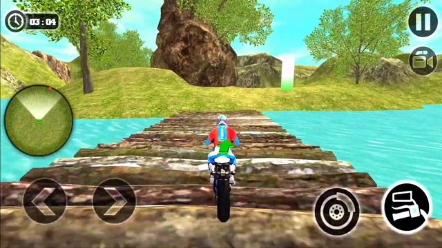 Uphill Offroad Motorbike Rider Gameplay – Motorbike Games Racing Games – Android Gameplay #19. смотреть онлайн