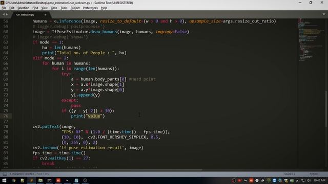 Open Pose Tutorial #3 - Fall Detection with Pose Estimation | OpenCV Python | Computer Vision 2020 смотреть онлайн