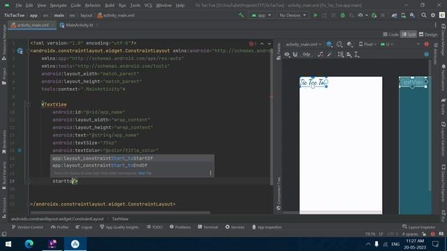 [English] Part 2 Layout Design | Create Tic Tac Toe Game in Kotlin using Android Studio смотреть онлайн