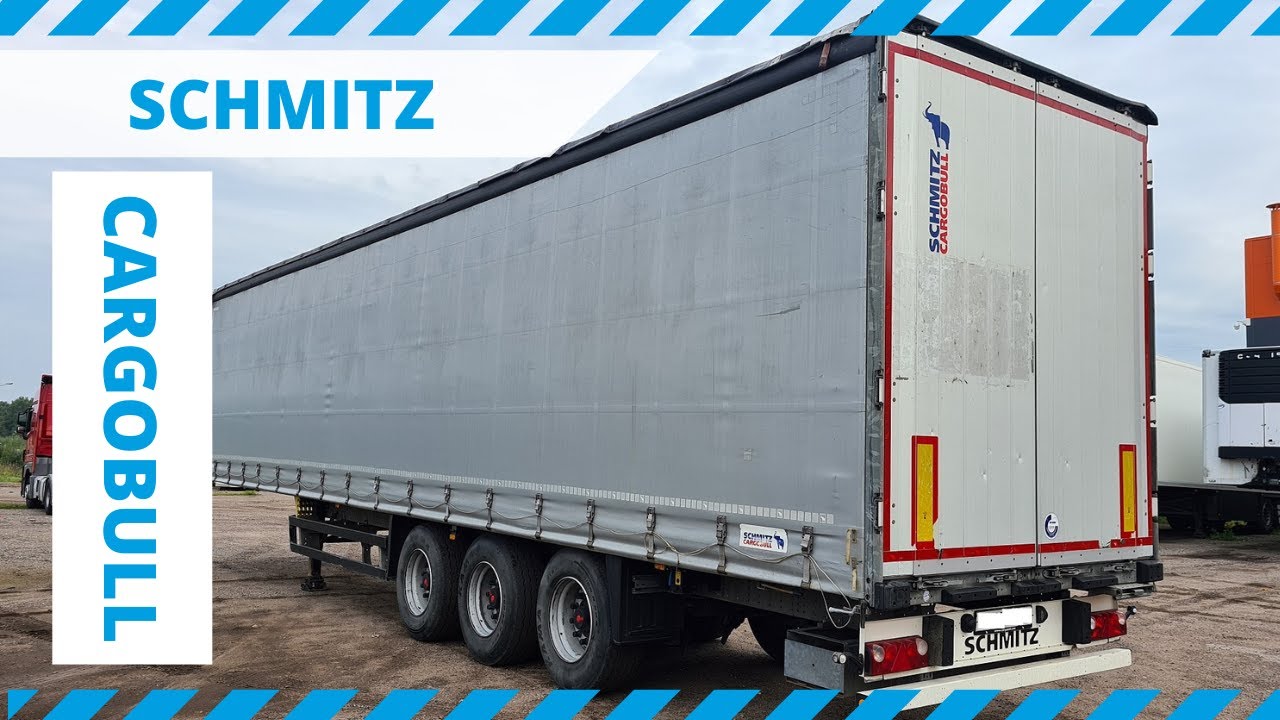 Обзор полуприцепа SCHMITZ CARGOBULL 2017 г.в. смотреть онлайн