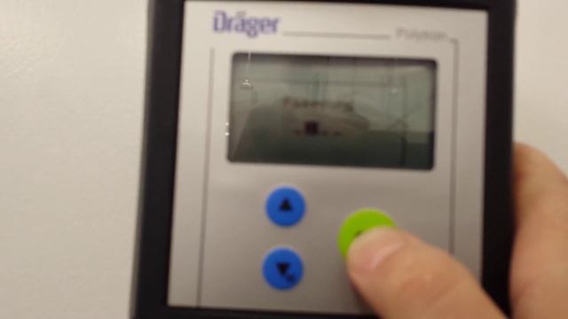 Accessing CAL menu Draeger Polytron 7000 смотреть онлайн