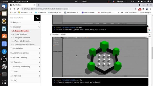turtlebot3 simulation using ROS Noetic and Gazebo смотреть онлайн