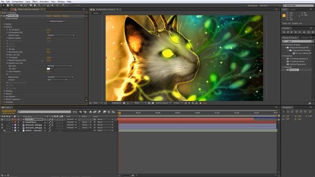 After effects, audio react. Using particles and soundkeys! смотреть онлайн