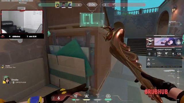 PEARL MAP! 100T DERREK PRO SOVA VALORANT GAMEPLAY [Full Match VOD] смотреть онлайн