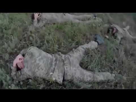 Бои под Кременной: сдача в плен украинских военных. смотреть онлайн