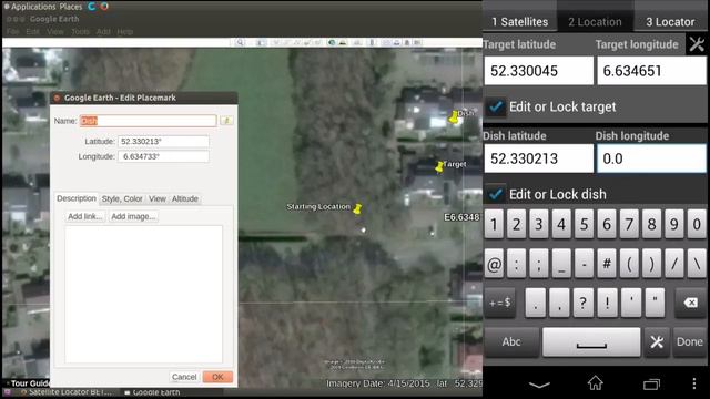 Satellite Locator with Google Earth смотреть онлайн