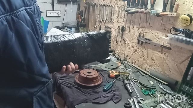 ремонт помпы трактор ЮМЗ