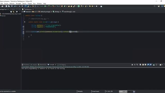 How to check whether a sequence of characters is part of a String ignoring case sensitivity смотреть онлайн