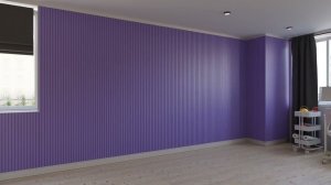 Реечные модульные стеновые панели МДФ можно красить