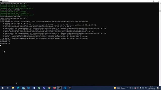 YouTube Backend Clone with NODEJS - #3 смотреть онлайн