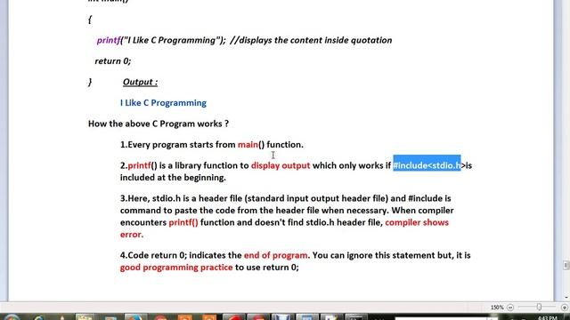 PRINTF FUNCTION IN C PROGRAM EXAMPLE DEMO смотреть онлайн