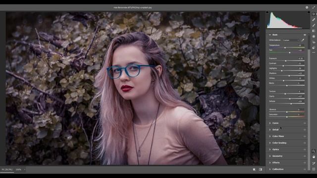 photoshop tutorial 2021 | photo colour correction | camera raw filters tutorial | смотреть онлайн
