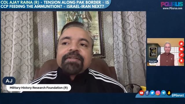 Col Ajay Raina (R) • Tension along Pak border • Is CCP feeding the ammunition? • Israel-Iran next? смотреть онлайн