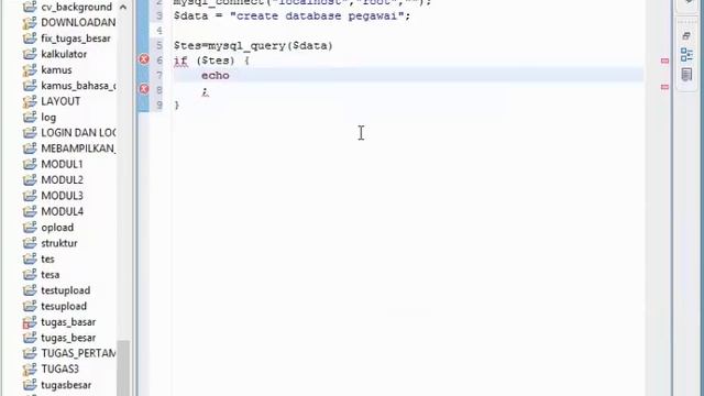 MEMBUAT DATABASE DENGAN PHP MYSQL PADA ECLIPSE смотреть онлайн