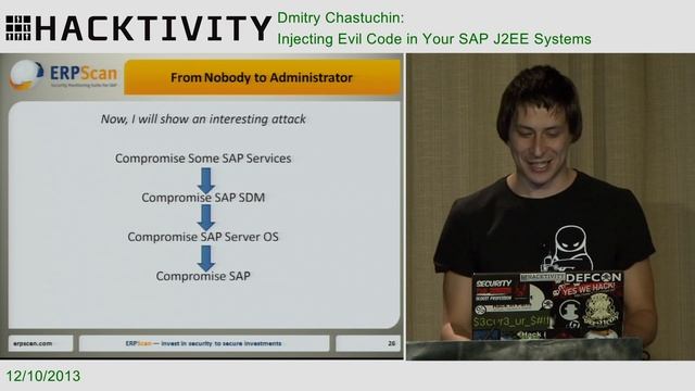 Dmitriy Chastuchin - Injecting evil code in your SAP J2EE systems смотреть онлайн