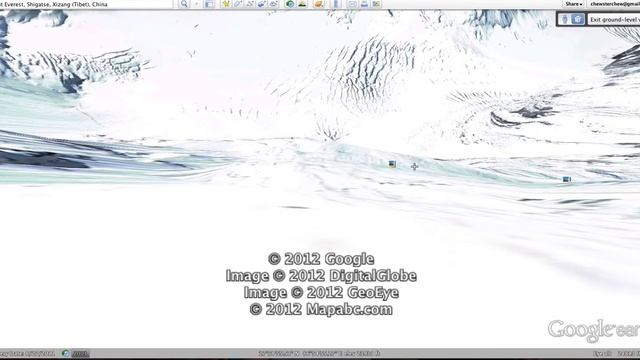 Walking Down Mt. Everest (Google Earth) смотреть онлайн