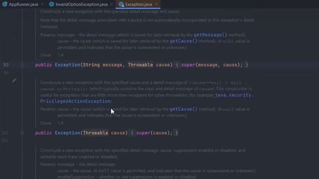 Java Fundamentals - Custom Exception смотреть онлайн